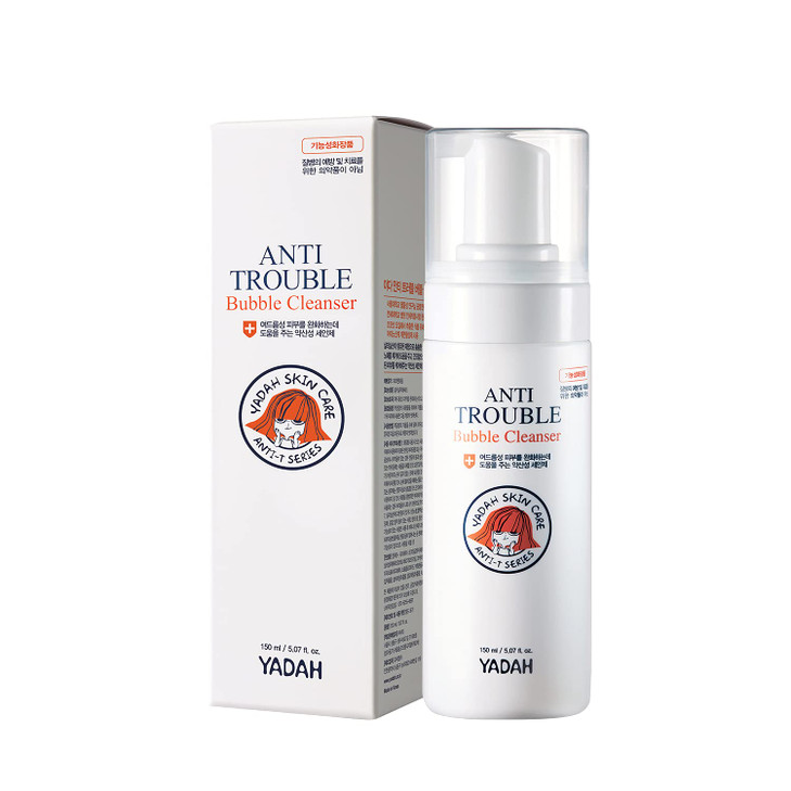 Yadah Anti Trouble Bubble Cleanser 5.07 Fl Oz Ph 5.5