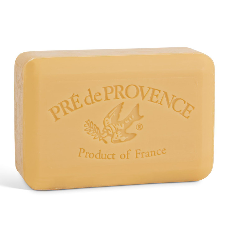 Pre De Provence Artisanal Soap Bar Enriched With Organic Shea Butter Natural French Skincare Quad Milled For Rich Smooth Lather 8.8 Ounce