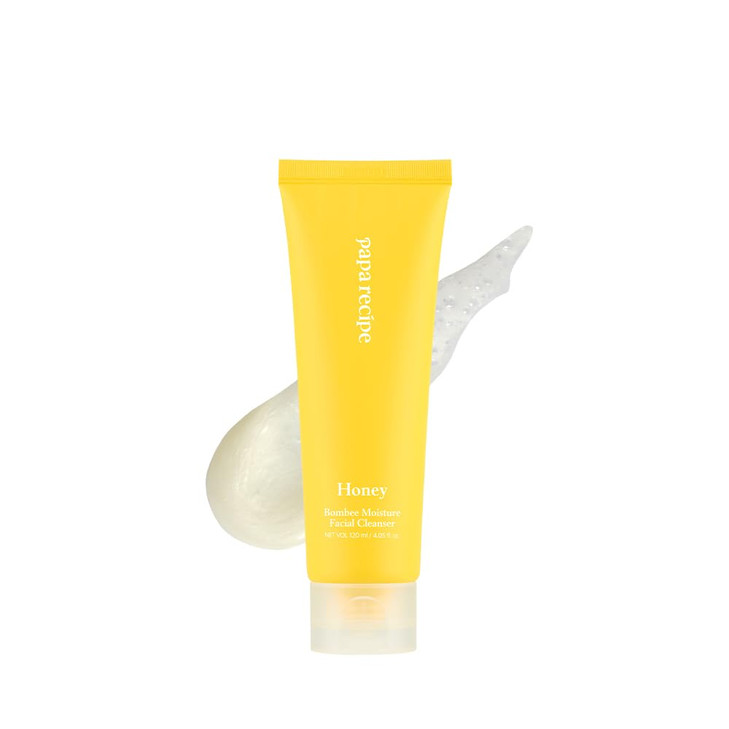 Papa Recipe Bombee Honey Moisture Facial Cleanser 120 Ml 4.06 Fl Oz Nourishing And Moisturizing Honey Care Soothing And Calming Skin With