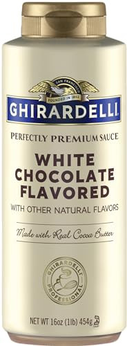 Ghirardelli White Chocolate Sauce 16 Oz Squeeze Bottle Pack Of 2