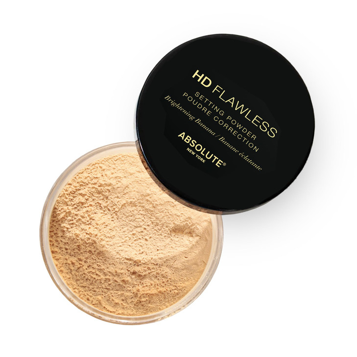 Absolute New York Brightening Banana Milled Loose Hd Flawless Setting Powder