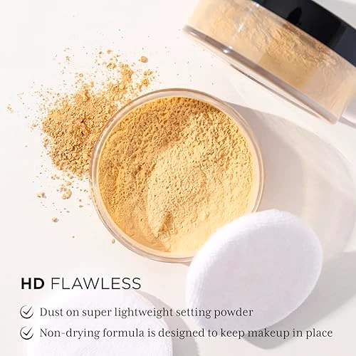 Absolute New York Brightening Banana Milled Loose Hd Flawless Setting Powder