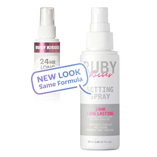 Ruby Kisses Never Touch Up 24Hr Makeup Setting Spray Long Lasting Finish