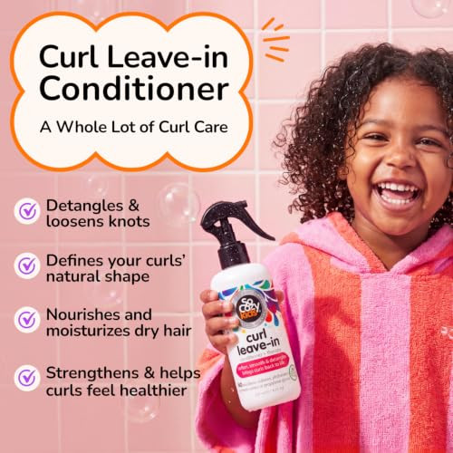 So Cozy Kids Curl Leave In Conditioner Plus Therapy Spray 8 Fl Oz