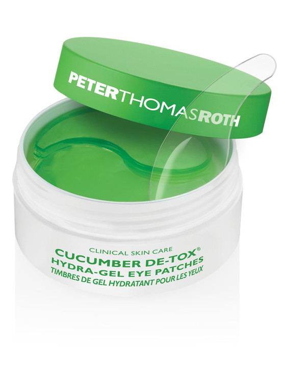 Peter Thomas Roth Cucumber De Tox Hydra Gel Eye Patches Cucumber Extract Eye Mask Patches For Puffiness And Dark Circles