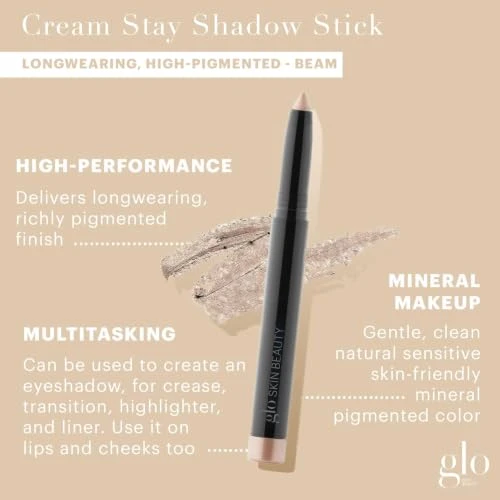 Glo Skin Beauty Cream Stay Shadow Stick Mineral Eyeshadow Beam