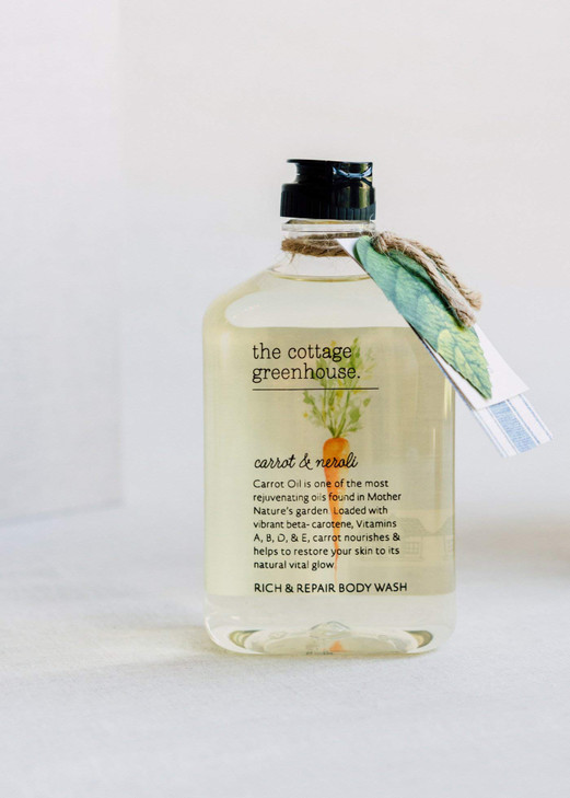The Cottage Greenhouse Carrot And Neroli Body Wash
