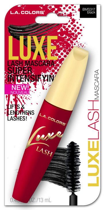 L.A. Colors Luxe Lash Mascara Black 3 Count Pack Of 3