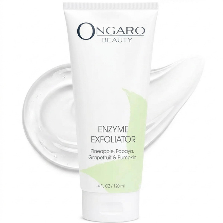 Ongaro Beauty Enzyme Exfoliator Fruit Enzyme Facial Scrub Sensitive Skin