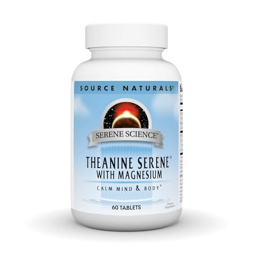 Source Naturals Serene Science L-Theanine with Magnesium and GABA - 60 Tablets