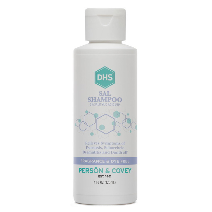 DHS SAL Shampoo - Maximum Strength Shampoo for Psoriasis, Eczema, and Dandruff / Medicated Anti-Dandruff Shampoo Reduces Oil, Treats Itchy Scalp with