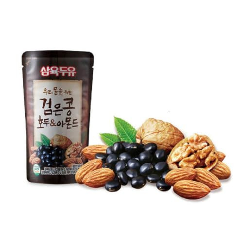 Sahmyook Black Bean With Walnut And Almond Soy Milk 6.5 Fl. Ounce Pack Of 20