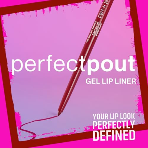 Wet N Wild Perfect Pout Matte Retractable Gel Lip Liner Pencil Rich Creamy Long Lasting Color Well Defined And Flawless Application Vegan