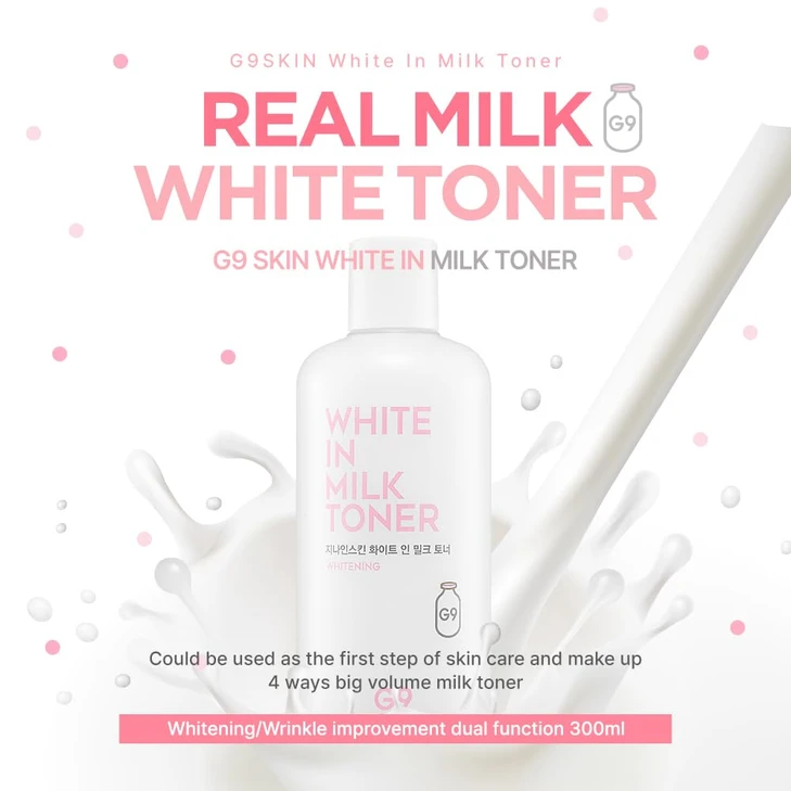 G9Skin White In Milk Toner 300Ml