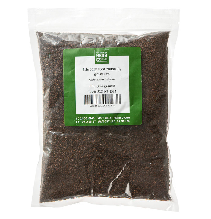 Chicory Root Roasted Granules By Herb Co Cichorium Intybus Ragged Sailors Blue Dandelion Horseweed From India Kosher Caffeine Free Coffee