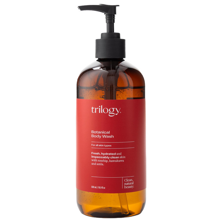 Trilogy Botanical Body Wash With Rosehip Oil 16.9 Fl Oz