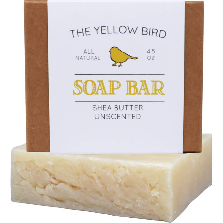 The Yellow Bird Unscented Soap Bar For Sensitive Skin. Handmade Face Soap That S Fragrance Free And Hypoallergenic.