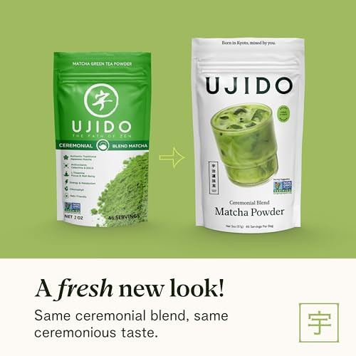 Ujido The Path Of Zen Japanese Matcha Green Tea Powder Ceremonial Blend 2 Oz