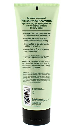 Shikai Borage Therapy Moisturizing Shampoo 8 Oz