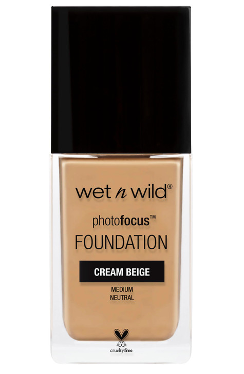 Wet N Wild Photo Focus Matte Liquid Foundation Cream Beige Vegan And Cruelty Free