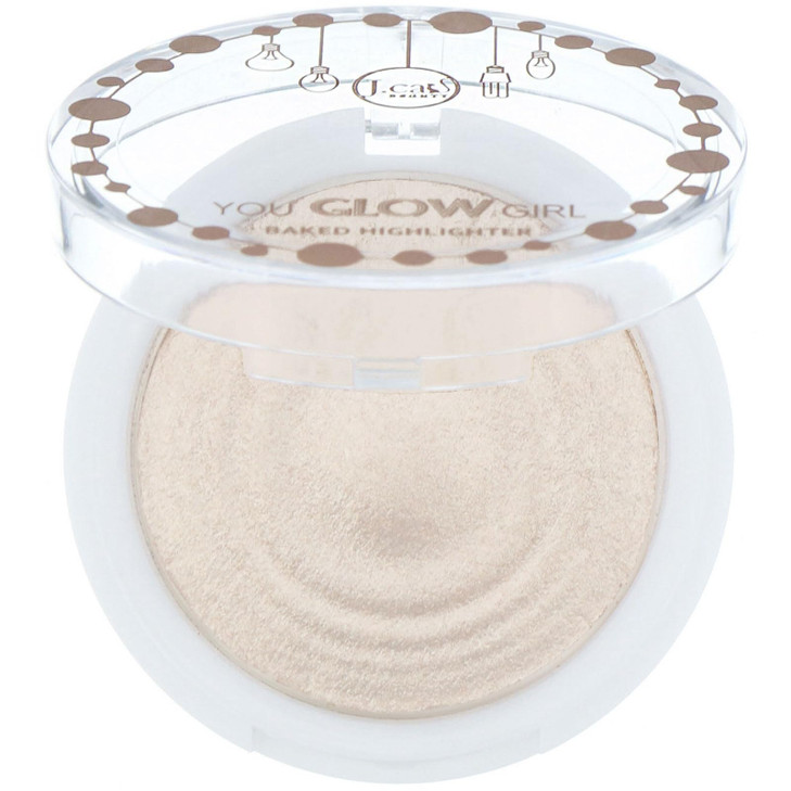 J.Cat Beauty You Glow Girl Baked Highlighter Crystal Sand