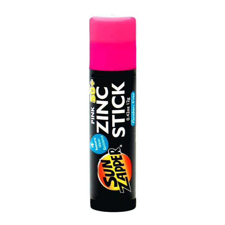 Sun Zapper Zinc Sunscreen Stick Spf 50 Plus Pink 12G