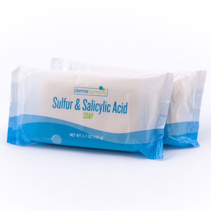 Dermaharmony 10 Percent Sulfur And 3 Percent Salicylic Acid Bar Soap 3.7 Oz 2 Bars
