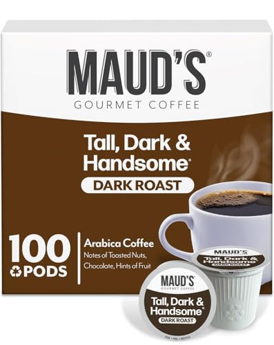 Maud S Dark Roast Coffee Pods 100Ct