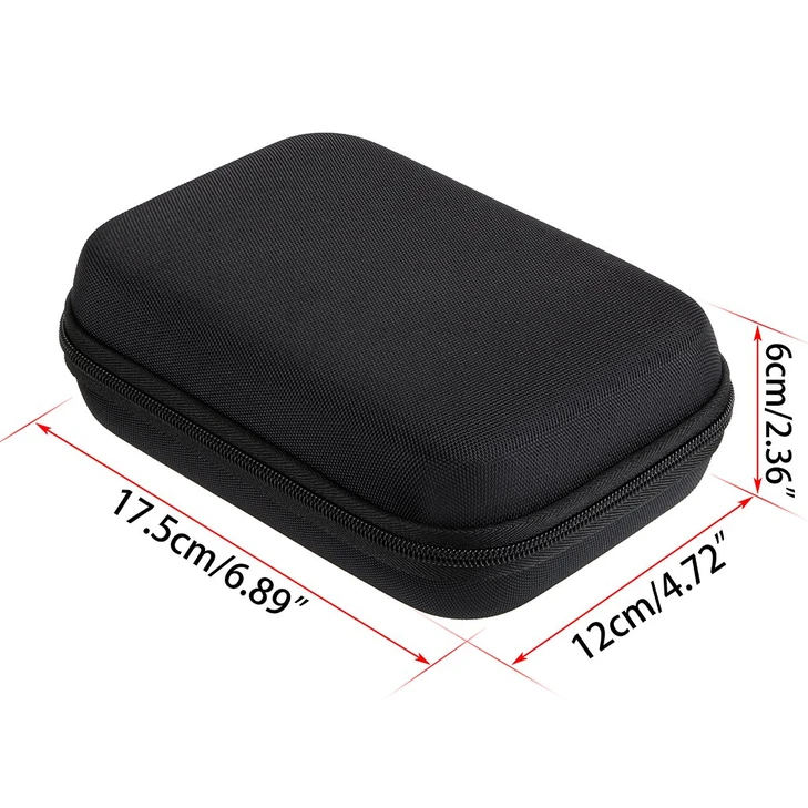 Hipiwe Hard Shell Essential Oil Carrying Case Holds 12 Bottles Travel Bag