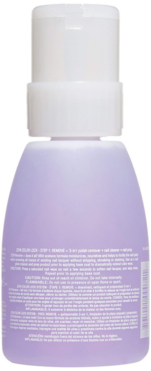 ZOYA Remove Plus 3 in 1 Formula - Liquid Polish Remover, Nail Cleaner, Nail Prep, 8 Fl Oz