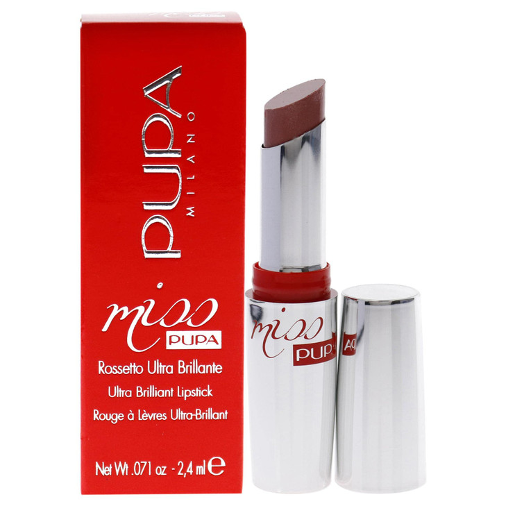 Pupa Milano Miss Pupa Milano Lipstick Creamy Ultra Pigmented Color For Lips Nourishing Formula Crystal Effect Lipstick Ultimate Boost Of