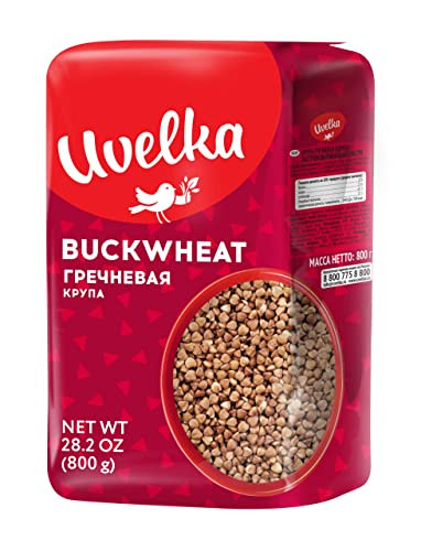 Uvelka Buckwheat Groats 800 Gram Pack Of 2
