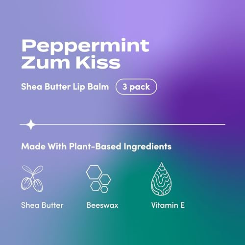 Zum Lip Balm Peppermint 3 Pack
