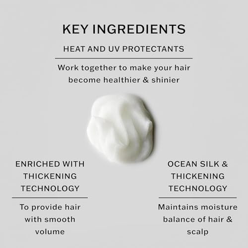 Sachajuan Thickening Conditioner Volumizing Vegan And Paraben Free 3.4 Oz