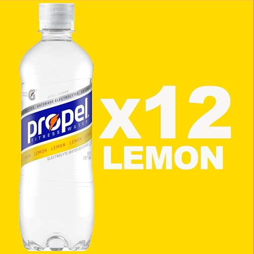 Propel Electrolyte Enhanced Water Sports Drink Lemon Flavored Water Zero Calorie And Zero Sugar Hydration With Electrolytes And Vitamins C