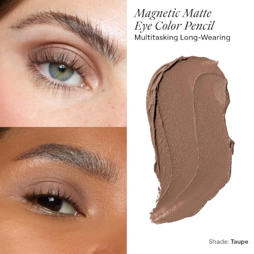 Nudestix Magnetic Matte Eye Color 3 In 1 Long Wear Cream Eyeshadow Pencil Eyeliner And Primer Waterproof Budge Proof Matte Finish Vegan And