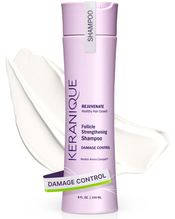 Keranique Scalp Replenishing Keratin Shampoo Damage Control For Thinning Hair Hair Growth Keratin Amino Complex Free Of Sulfates Dyes And
