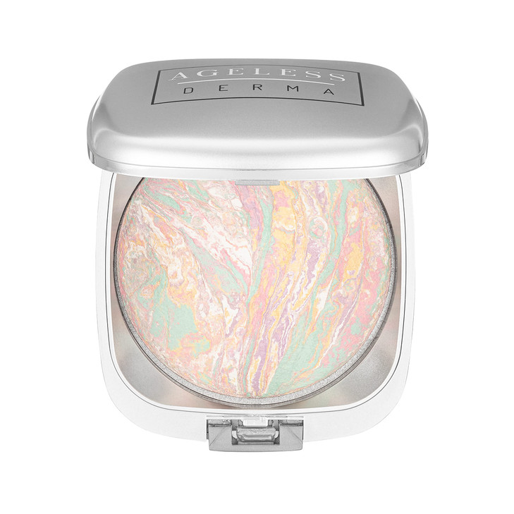 Ageless Derma Baked Mineral Color Correcting Powder A Vegan Redness Color Correcting Powder Foundation