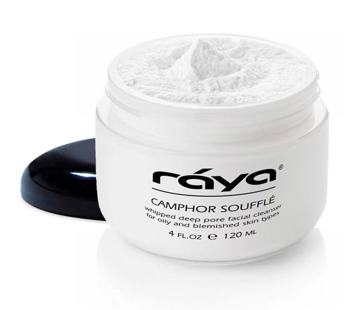 Raya Camphor Soufflé Facial Cleanser For Oily And Combination Skin 4 Oz