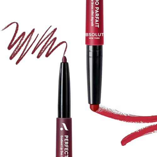 Absolute New York Candied Apple Perfect Pair Lip Duo Fuller And Poutier Lips