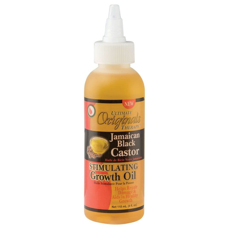 Originals By Africa S Best Therapy Jamaican Black Castor Oil Stimulating Growth Oil Naturally Repairs And Prevents Hair Damage And Breakage