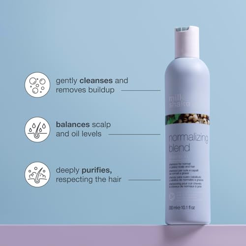 Milk Shake Normalizing Blend Shampoo For Greasy Scalp And Hair 10.1 Oz