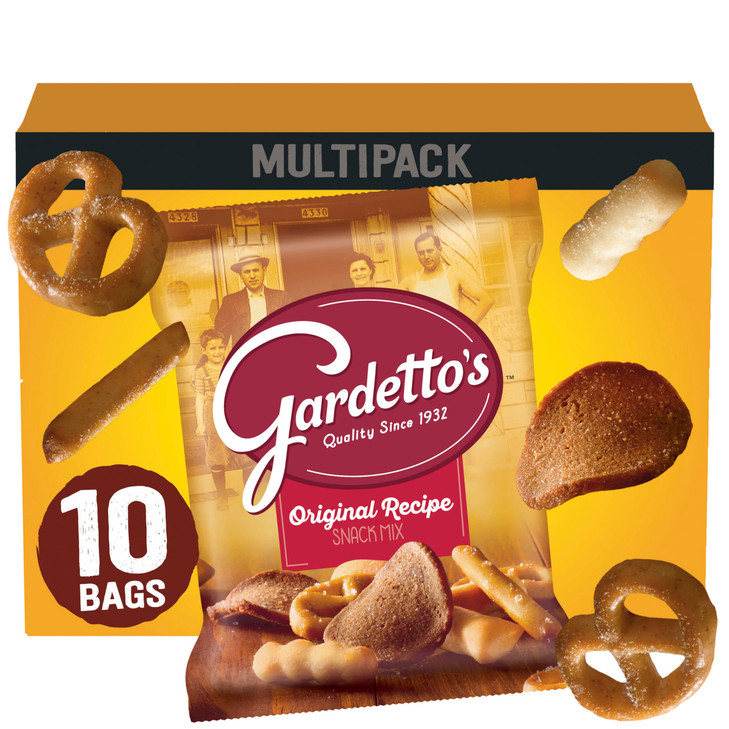 Gardetto S Original Recipe Snack Mix Multipack 10 Ct 17.5 Oz