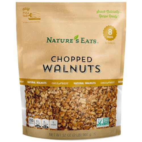 Nature S Eats Chopped Walnut 32 Ounce