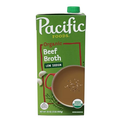 Pacific Foods Broth Beef Low Sodium Organic 32 Fl Oz