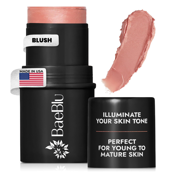 Organic Cream Blush Stick 100 Percent Natural Made In Usa Rosé