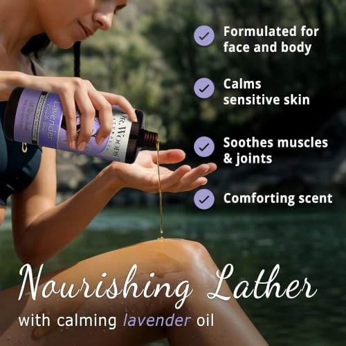 Dr. Woods Lavender Liquid Castile Soap 32 Fl Oz Pack Of 3