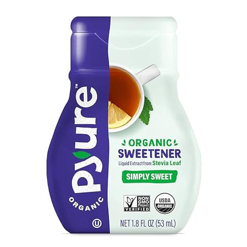 Pyure Liquid Stevia Extract Zero Calorie Sugar Free Sweetener 1.8 Oz