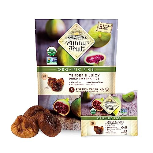 Sunny Fruit Organic Figs Organic Figs Tender And Juicy Dried Smyrna Figs