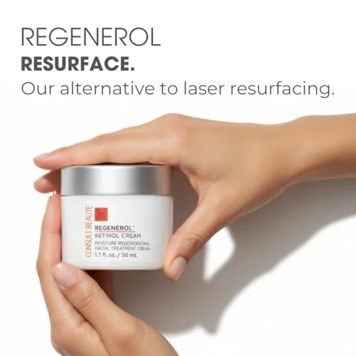 Consult Beaute Regenerol Retinol Face Cream Moisture Rich Regenerating Facial Daily Treatment Cream Visibly Reduce Appearance Of Fine Lines